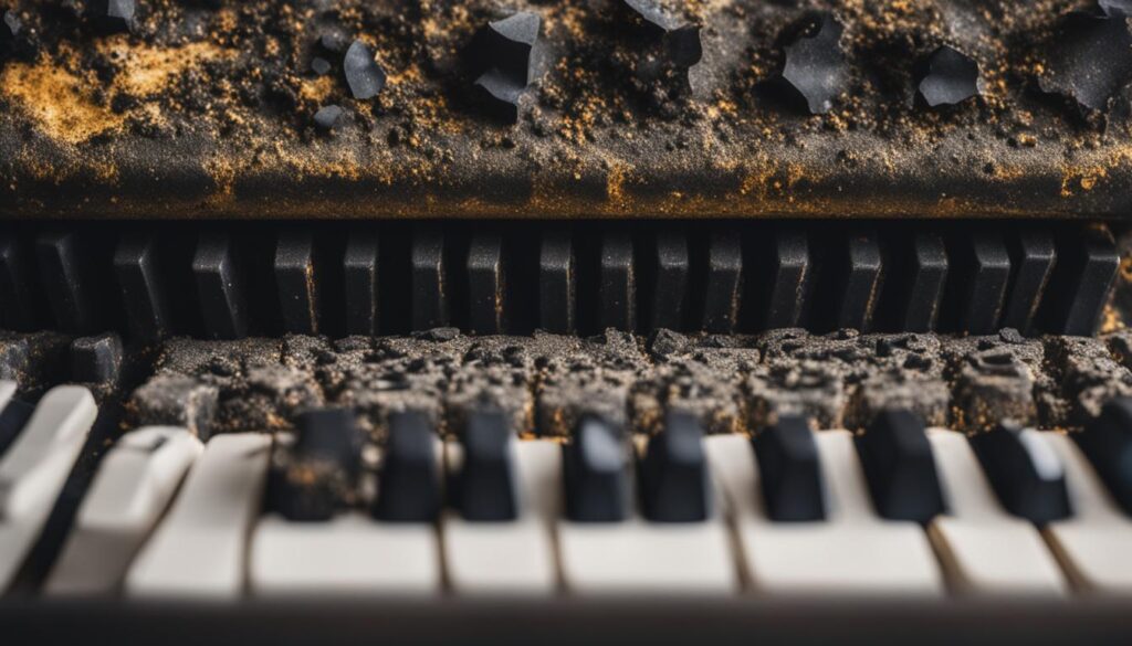 Tastatur reinigen Staub